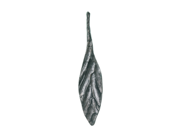 Anhänger kleines Blatt 925er Silber wählbar in 4 Farben